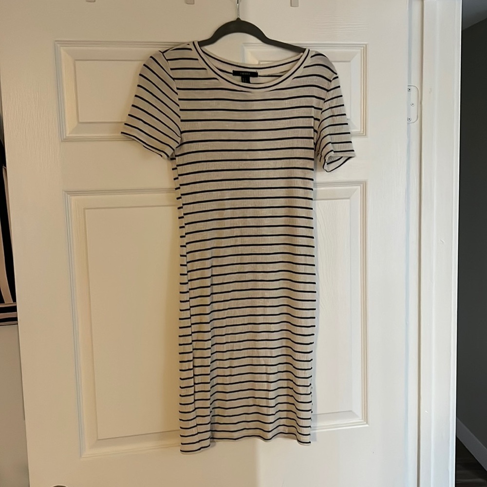 Striped T-shirt dress